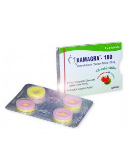 Kramtoma Kamagra (Braškė + Citrina) N4